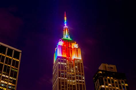 empire state building lights meaning